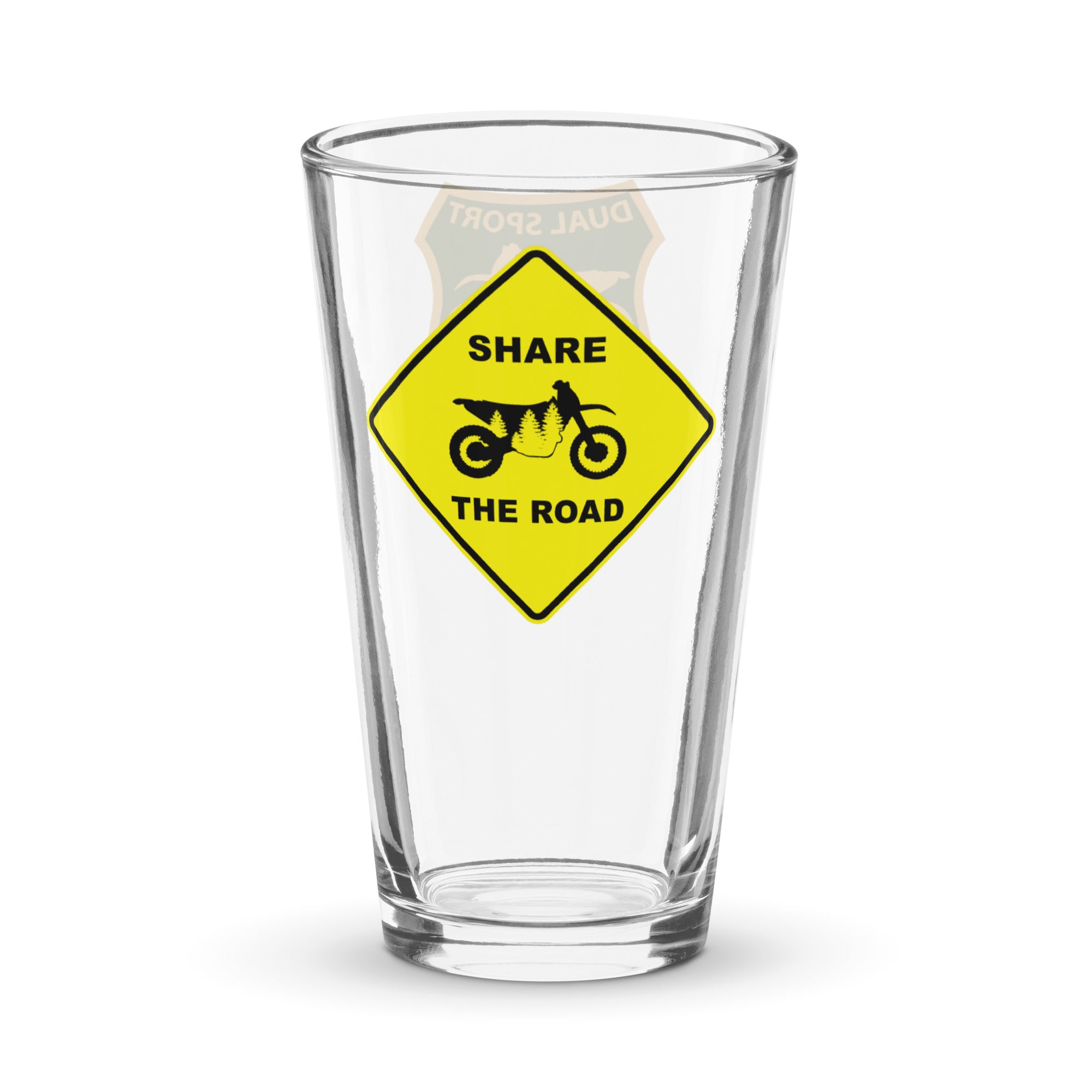Share The Road Glass, Pint