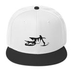 Load image into Gallery viewer, SnowBike Hat, Flat Bill, Classic, Black
