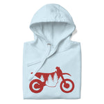 Load image into Gallery viewer, TreeBike Hoodie, Embroidered, Red
