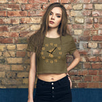 Load image into Gallery viewer, Twelve Oh Clock Shirt, Women, Cropped, PNWDS
