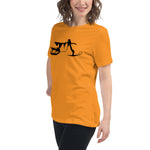 Load image into Gallery viewer, SnowBike Shirt, Women, Relaxed, Black
