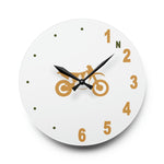 Load image into Gallery viewer, Six Speed Clock, TreeBike, White
