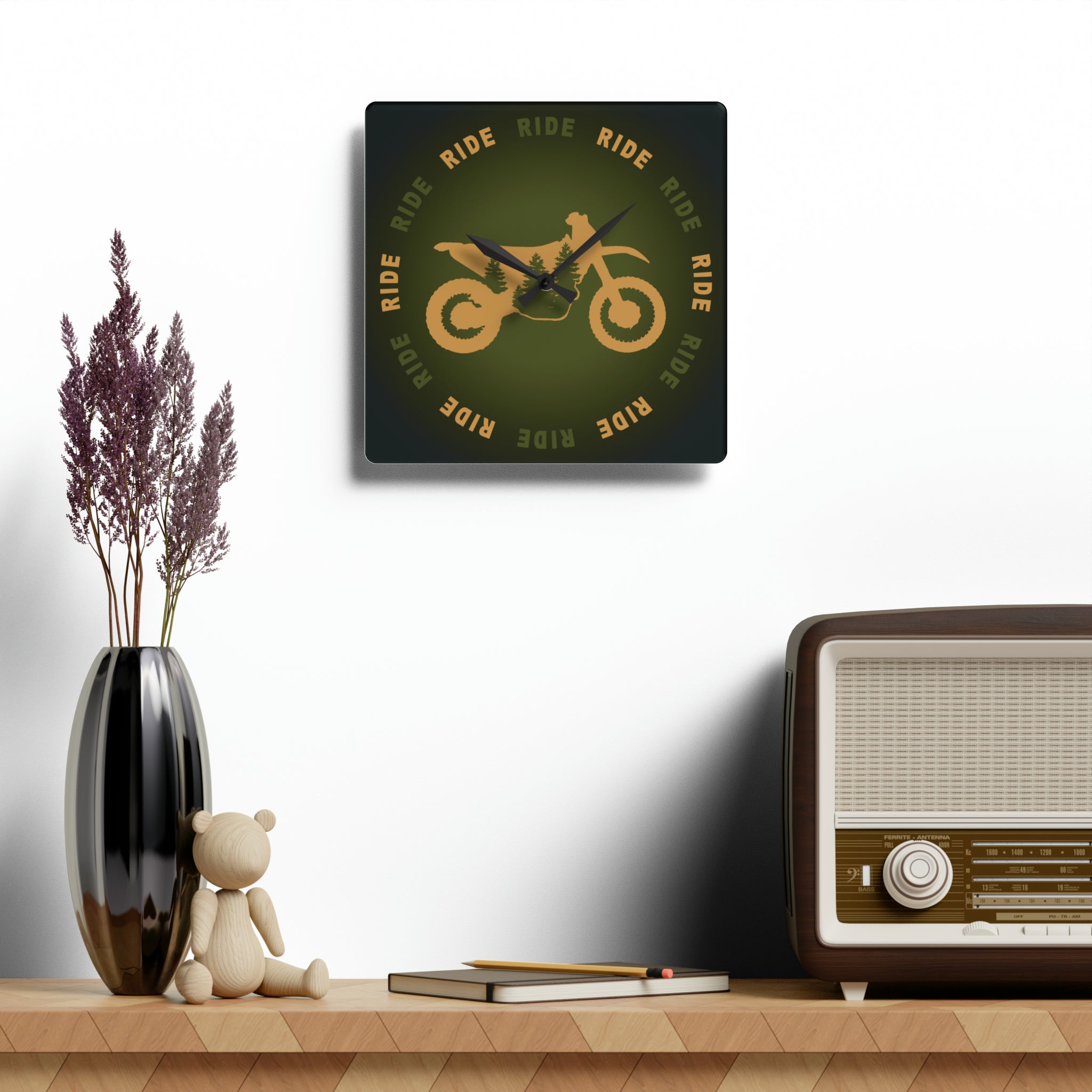 Ride Clock, TreeBike, Gradient