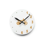 Load image into Gallery viewer, Six Speed Clock, TreeBike, White
