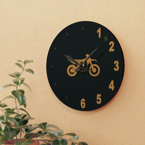 Six Speed Clock, TreeBike, Black