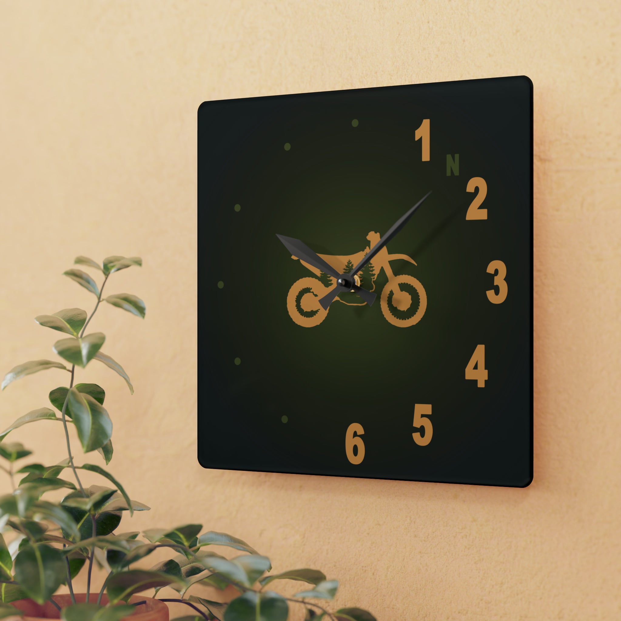 Six Speed Clock, TreeBike, Gradient