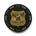 Load image into Gallery viewer, Ride Clock, PNWDS, Black
