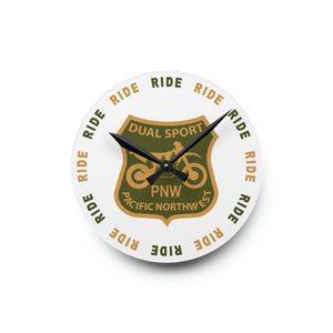 Ride Clock, PNWDS, White