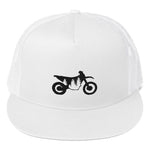 Load image into Gallery viewer, TreeBike Hat, Flat Bill, Mesh, Black
