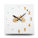 Load image into Gallery viewer, Six Speed Clock, TreeBike, White
