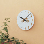 Load image into Gallery viewer, Six Speed Clock, TreeBike, White
