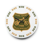 Load image into Gallery viewer, Ride Clock, PNWDS, White

