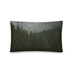 Load image into Gallery viewer, Misty Trees Pillow

