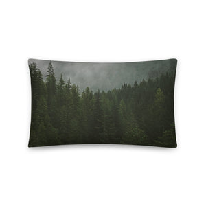 Misty Trees Pillow