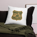 Load image into Gallery viewer, TreeBike Pillow, White
