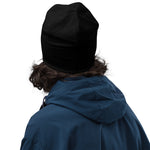 Load image into Gallery viewer, Sketchy Doodle Beanie, Black
