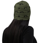 Load image into Gallery viewer, TreeBike AOP Beanie, Classic, Moss
