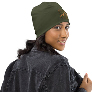 Sketchy Doodle Beanie, Green