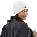 Load image into Gallery viewer, SnowBike Beanie, White
