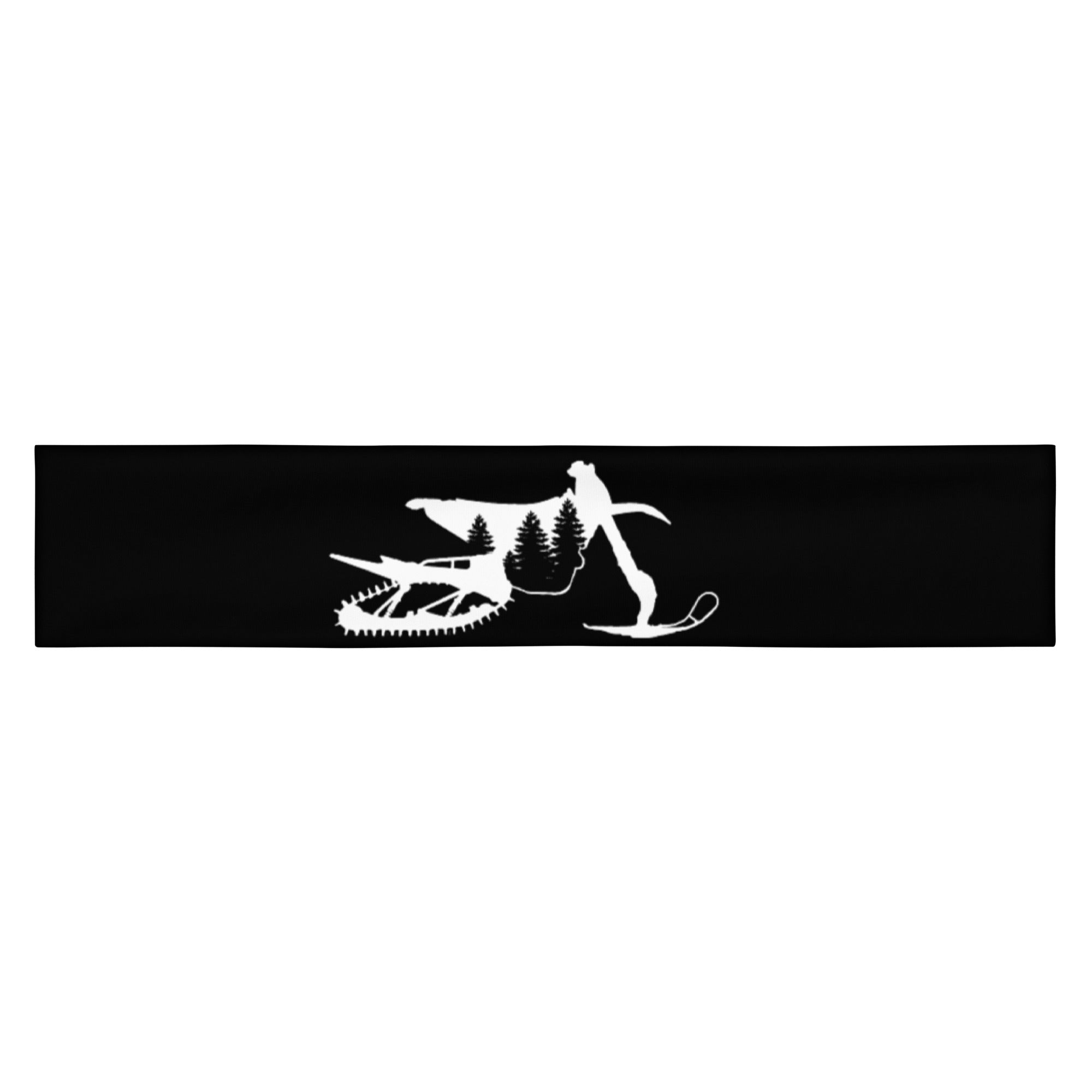 SnowBike Headband, Black