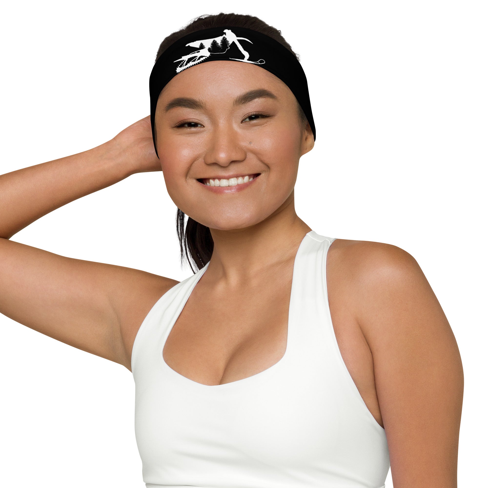 SnowBike Headband, Black