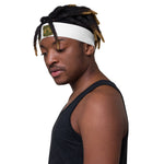 Load image into Gallery viewer, Sketchy Doodle Headband, White
