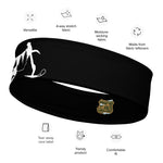 Load image into Gallery viewer, SnowBike Headband, Black
