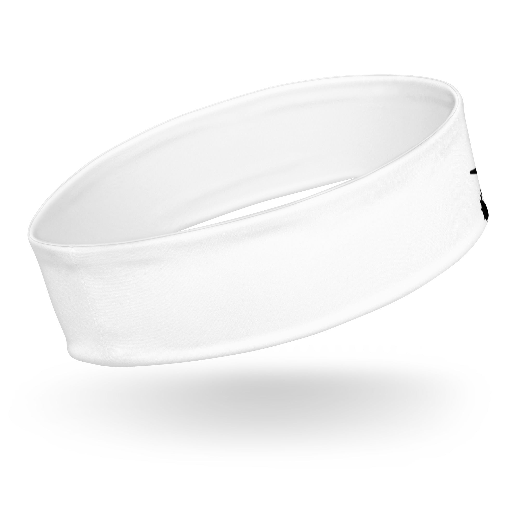 SnowBike Headband, White