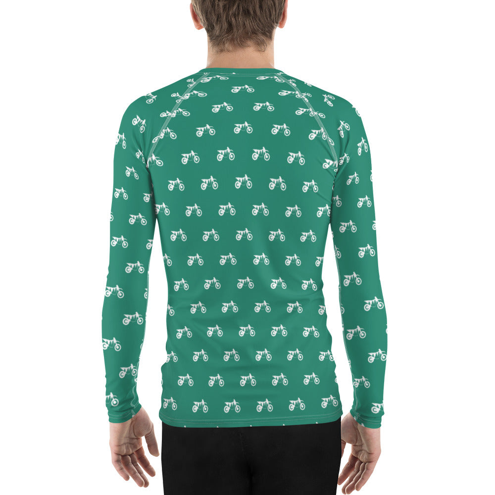 TreeBike AOP Base Layer, Top, Men, Mile Marker