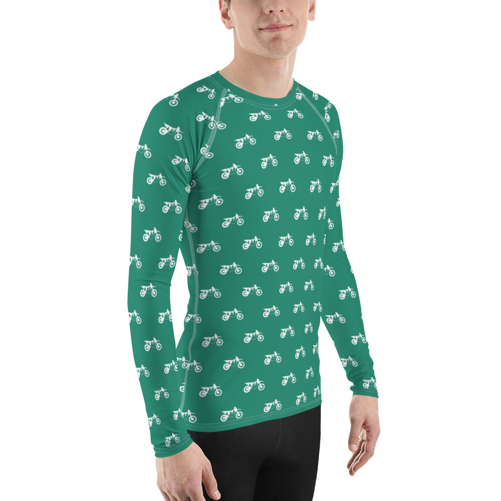 TreeBike AOP Base Layer, Top, Men, Mile Marker