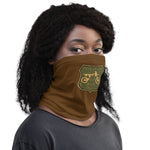 Load image into Gallery viewer, Sketchy Doodle Neck Gaiter, Brown
