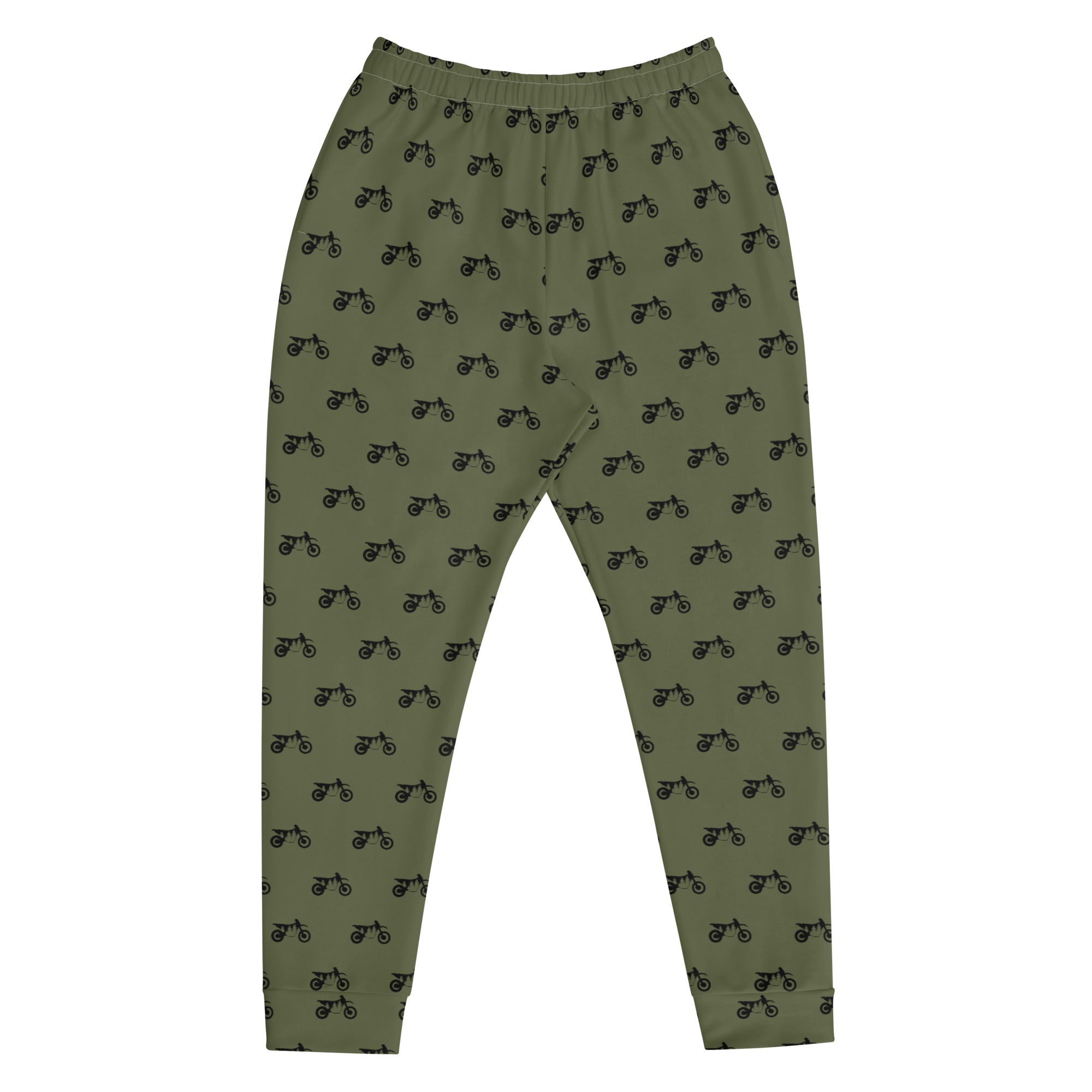 TreeBike AOP Joggers, Men, Moss