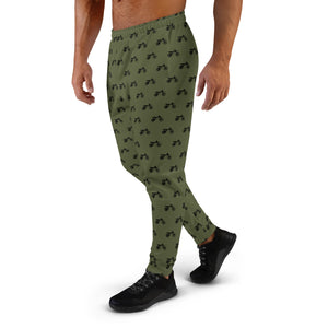 TreeBike AOP Joggers, Men, Moss