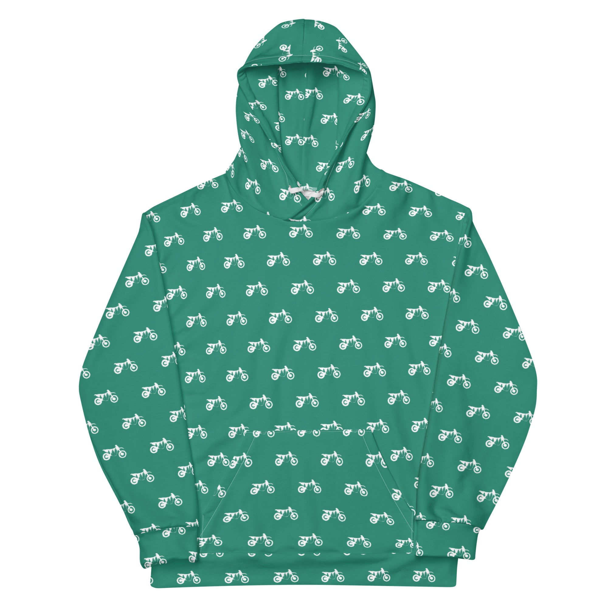 TreeBike AOP Hoodie, Mile Marker