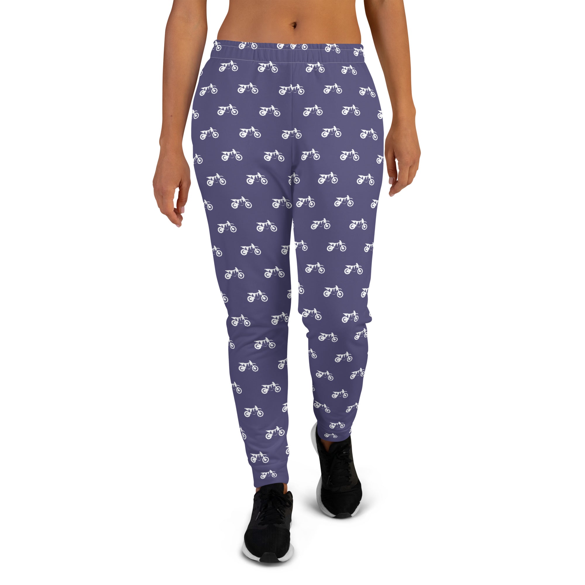 TreeBike AOP Joggers, Women, Lupine