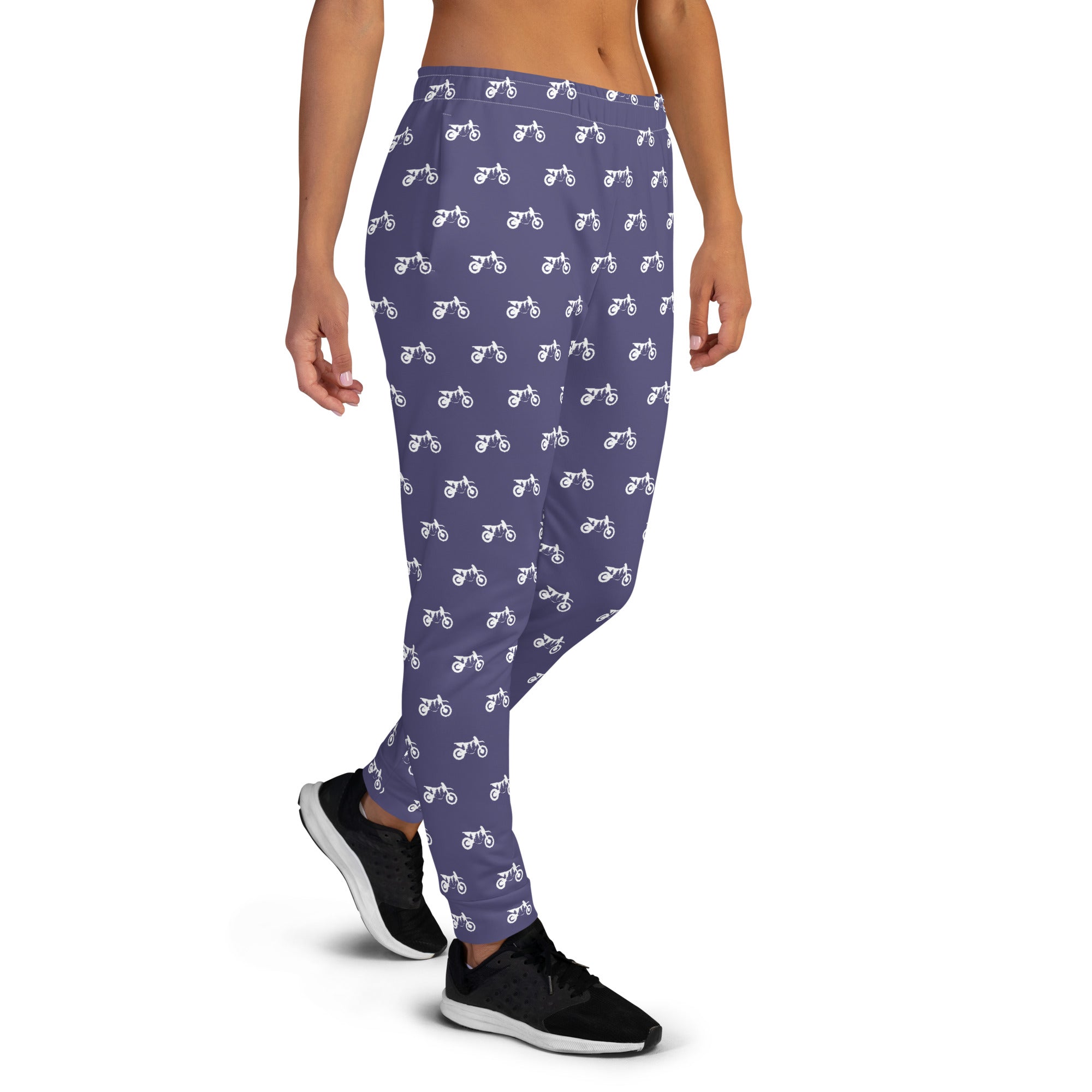 TreeBike AOP Joggers, Women, Lupine