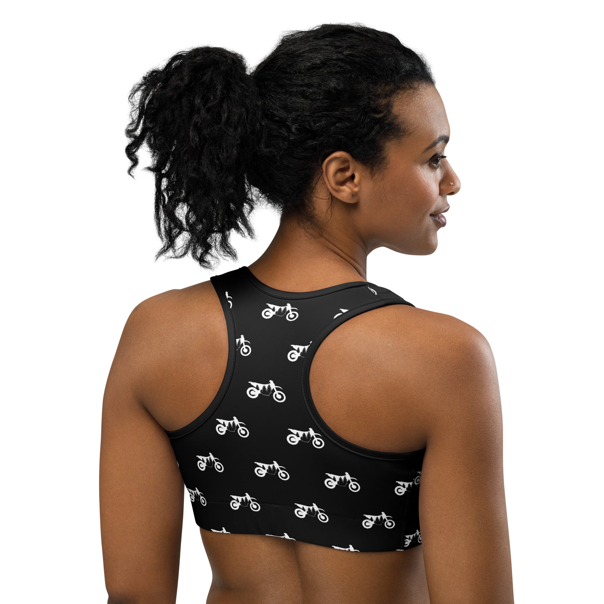 TreeBike AOP Base Layer, Bra, Oil