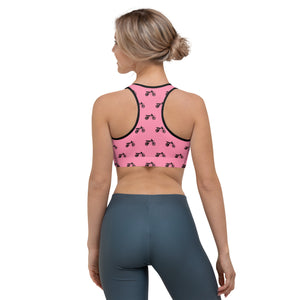 TreeBike AOP Base Layer, Bra, Pink