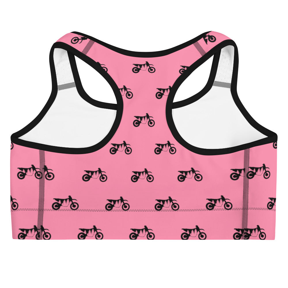 TreeBike AOP Base Layer, Bra, Pink