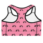 Load image into Gallery viewer, TreeBike AOP Base Layer, Bra, Pink
