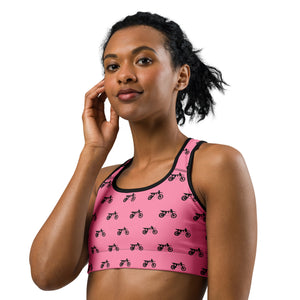 TreeBike AOP Base Layer, Bra, Pink