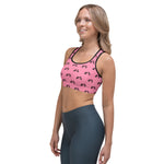 Load image into Gallery viewer, TreeBike AOP Base Layer, Bra, Pink
