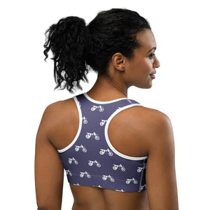 TreeBike AOP Base Layer, Bra, Lupine