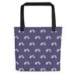 Load image into Gallery viewer, TreeBike AOP Bag, Tote, Lupine
