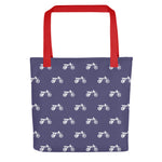 Load image into Gallery viewer, TreeBike AOP Bag, Tote, Lupine
