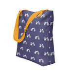 Load image into Gallery viewer, TreeBike AOP Bag, Tote, Lupine
