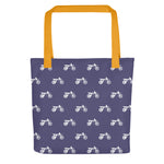 Load image into Gallery viewer, TreeBike AOP Bag, Tote, Lupine
