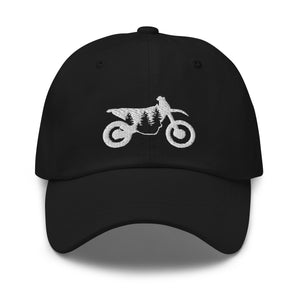 TreeBike Hat, Dad, Classic, White