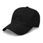Load image into Gallery viewer, SnowBike Hat, Dad, Classic, Black
