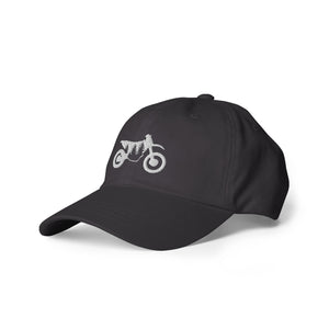 TreeBike Hat, Dad, Classic, White